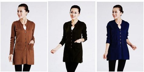 秋日溫情，時(shí)尚之選 韓版中長款針織開衫引領(lǐng)中老年女裝批發(fā)新風(fēng)尚